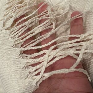 Ivory Pashminas - Set of 2